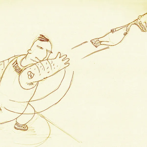 il lancio del cretino